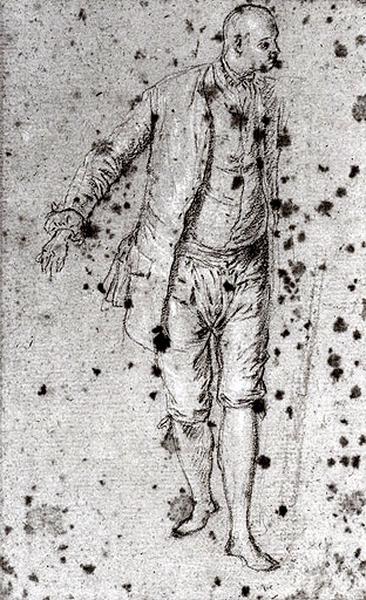 Homme debout marchant