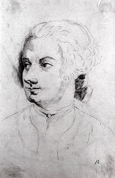 Etude portrait d'homme