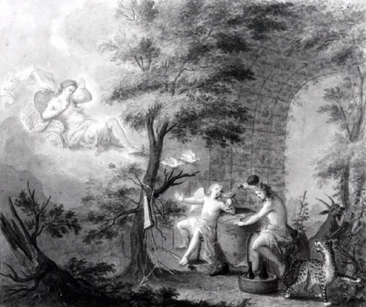 L'Amour entre Vénus et Bacchus