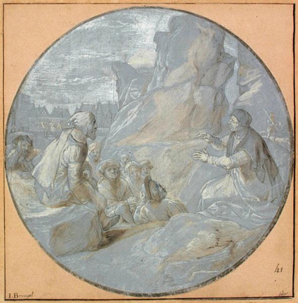 Prêche dans la montagne
