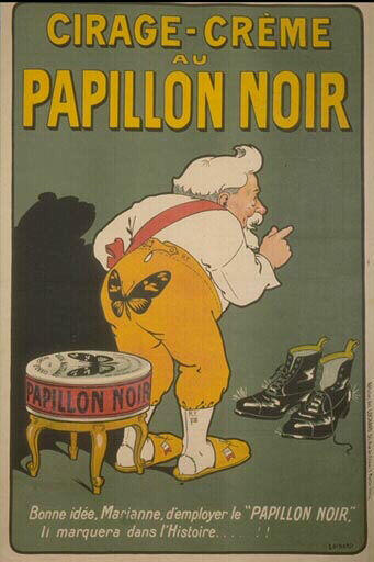 Cirage - Crème / au  / Papillon noir