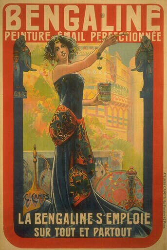 Bengaline / peinture émail perfectionnée