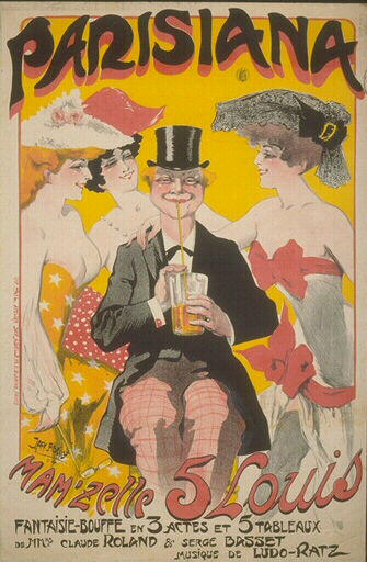 Parisiana Mam'zelle Cinq Louis
