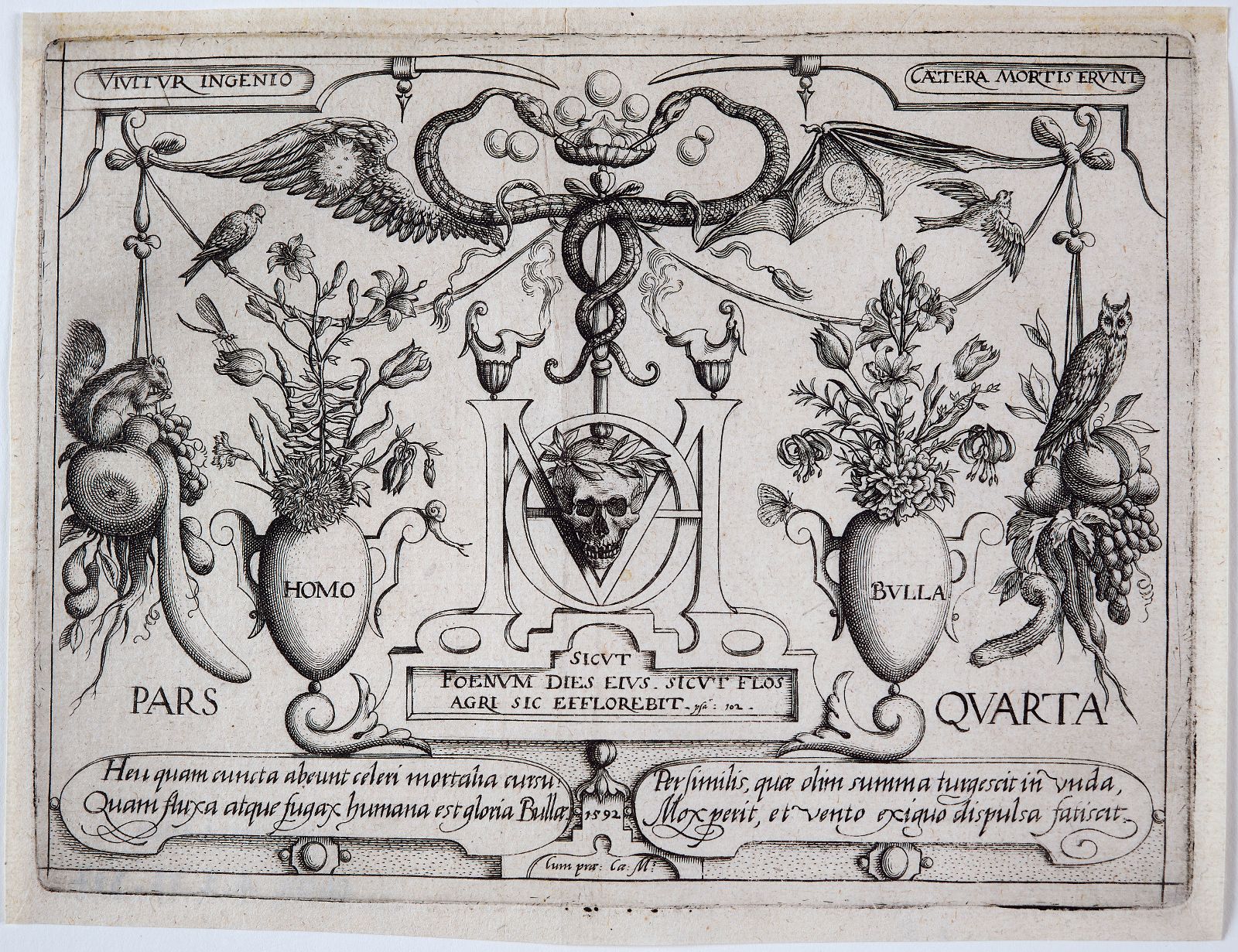 Archetypa studiaque patris : Fronispice, Pars Quarta
