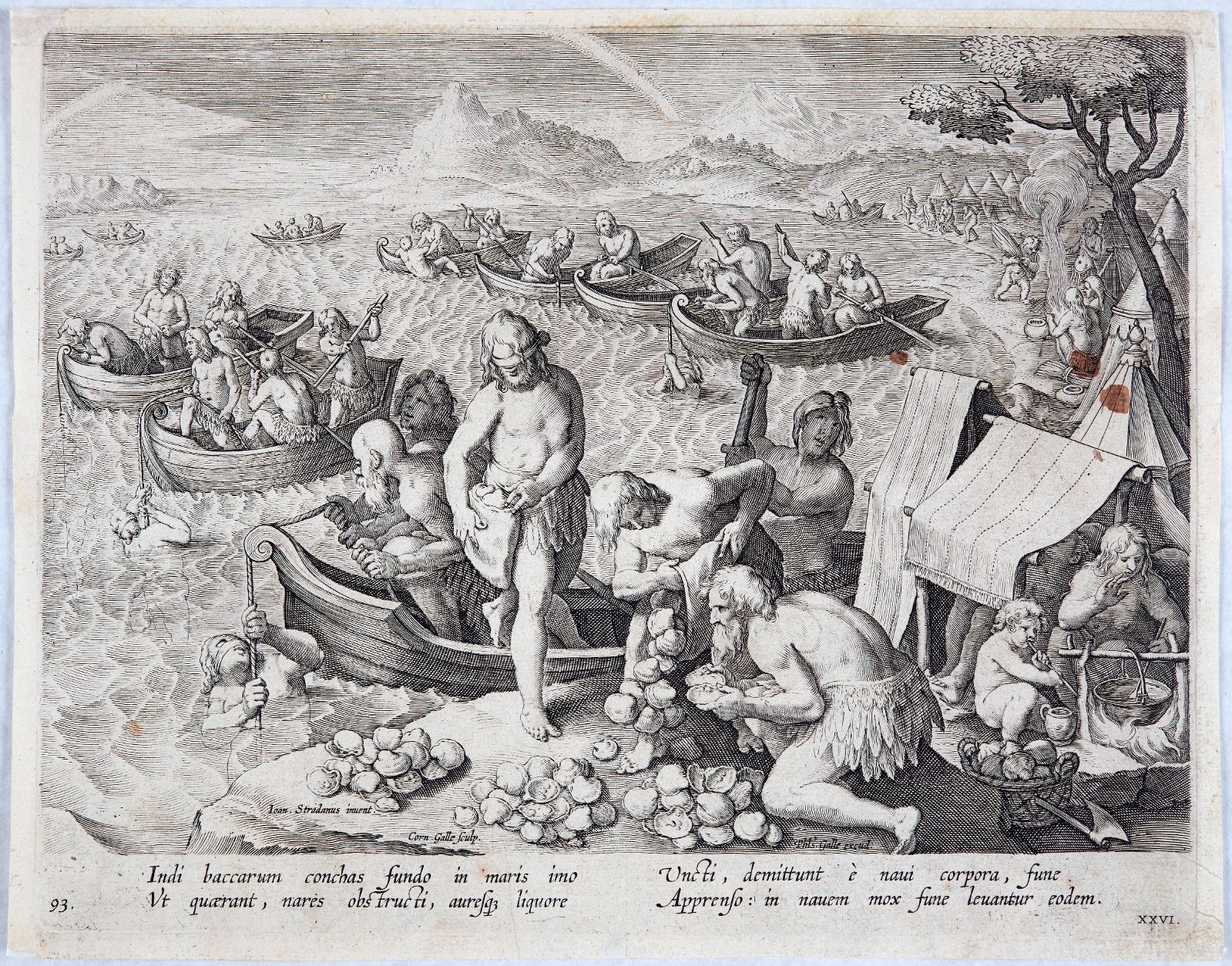 Venationes, Ferarum, Avium, Piscium (93) : Les Pêcheurs de perles