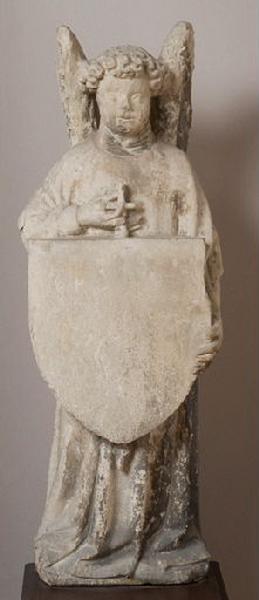 Ange portant un écusson