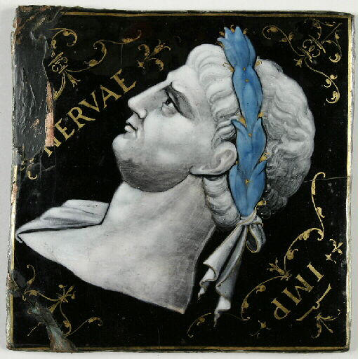 Trajan (Légende ne correspondant pas au type figuré : Nerva)