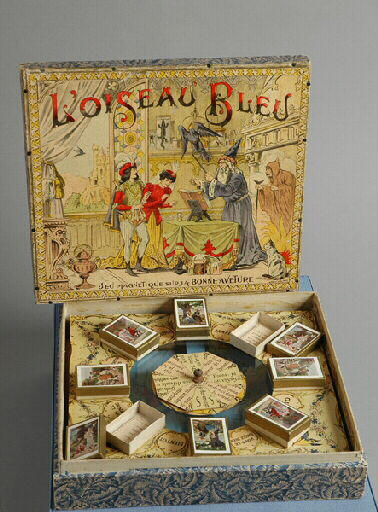 L'oiseau bleu : jeu magnétique sur la bonne aventure (Titre inscrit)