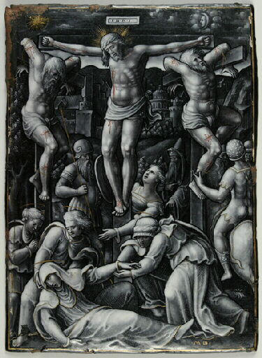 La Vierge évanouie au pied du calvaire