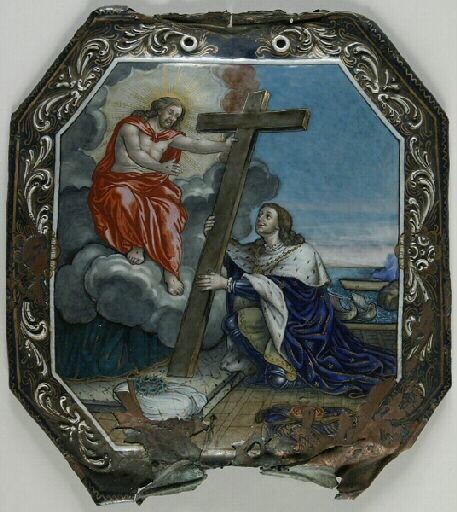 Saint Louis (plaque de bénitier)