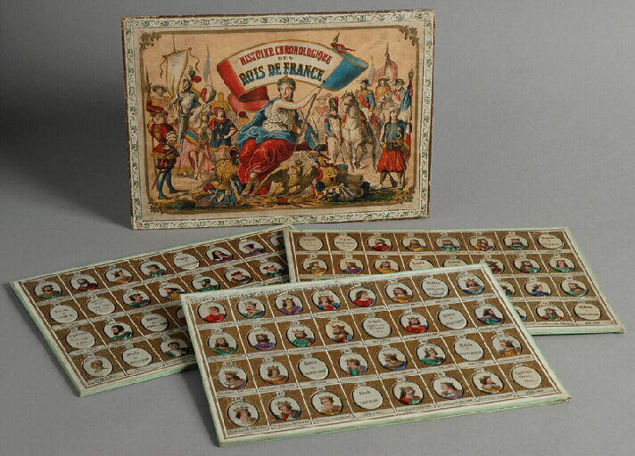 Histoire chronologique des rois de France (Titre inscrit)