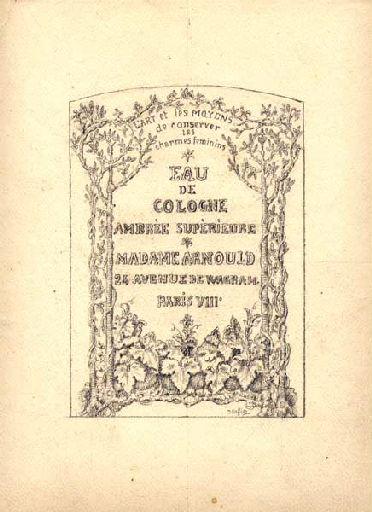 Projet d'étiquette (Titre factice)