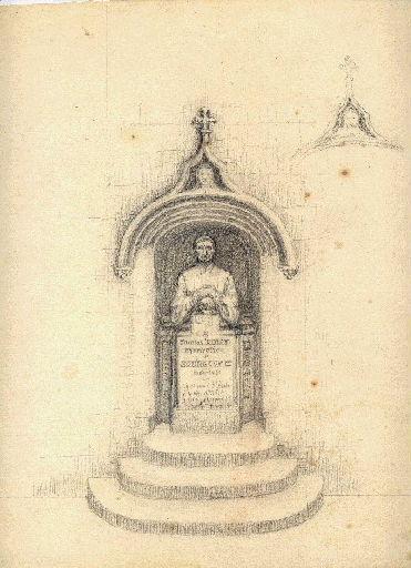 Etude pour un monument au chancelier Rolin (Titre factice)