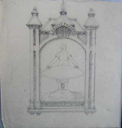 Projet de couverture pour 'la Gaule franche' (Titre factice)