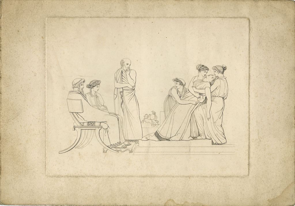 Andromaque défaille au départ d'Hector