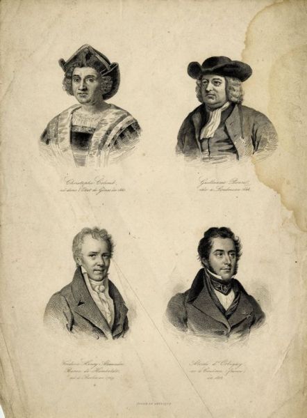 Voyage en Amérique : portrait de quatre découvreurs
