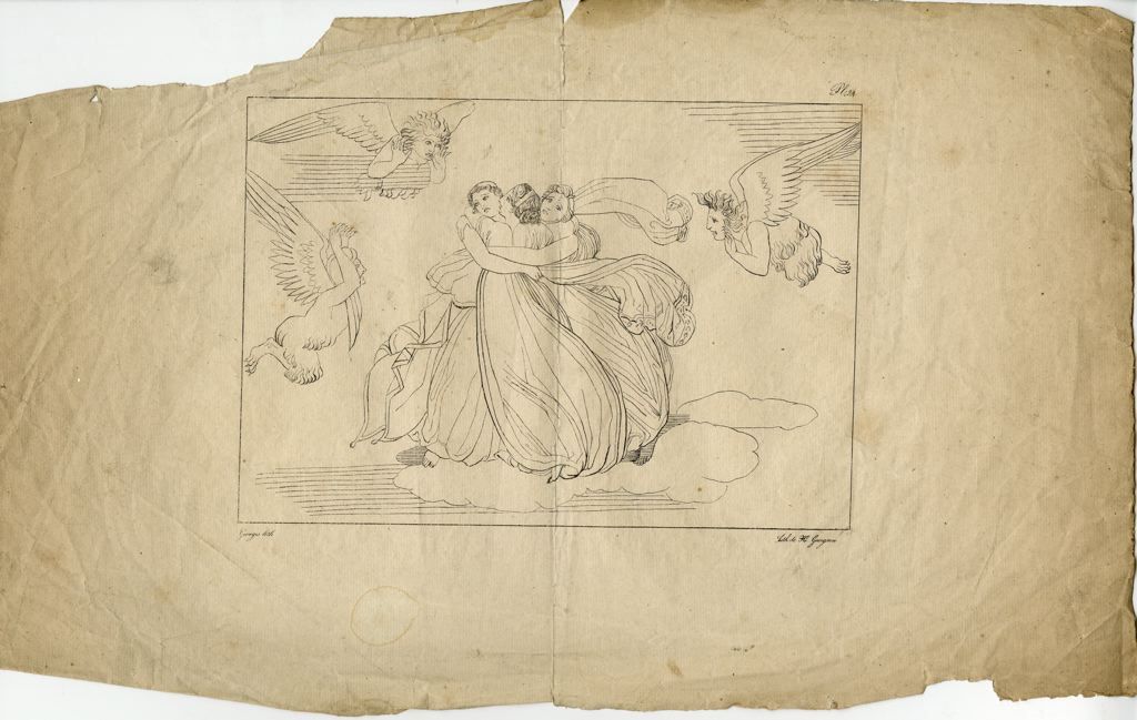 Les Harpies pourchassent les filles de Pandaros