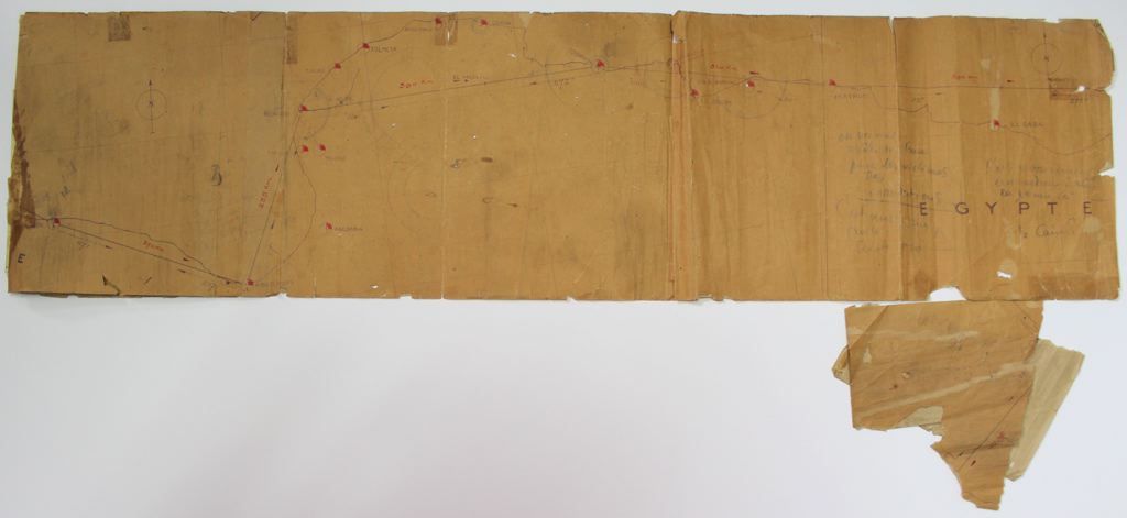 Carte pour le Raid Paris - Saigon