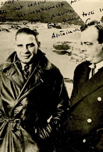 André Prévot et Antoine de Saint-Exupéry