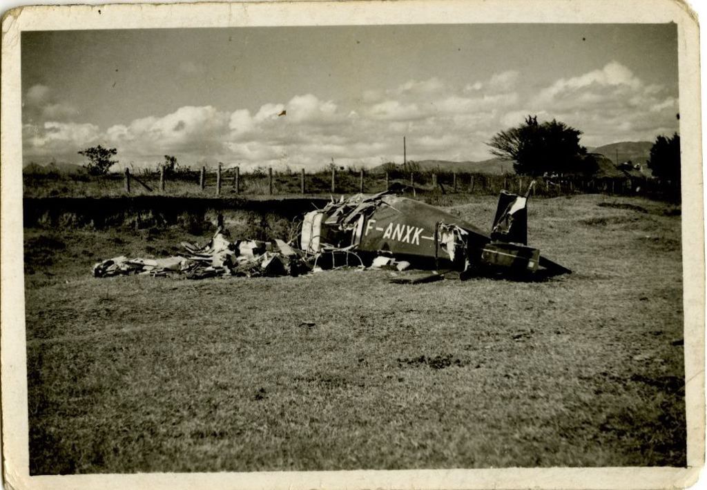 Le Simoun F-ANXK accidenté au Guatemala