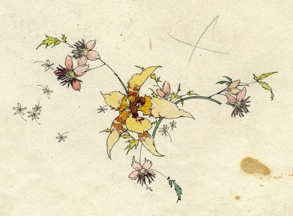 Modèle de décor pour le couvercle de légumier