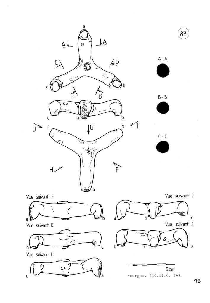 Elément de céramique, pernette