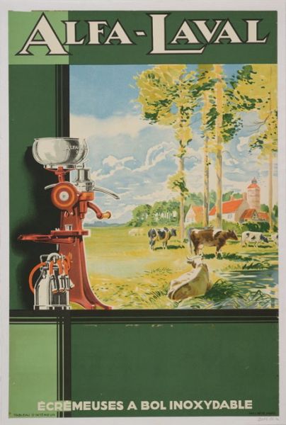 Alfa-Laval écrémeuses à bol inoxydable