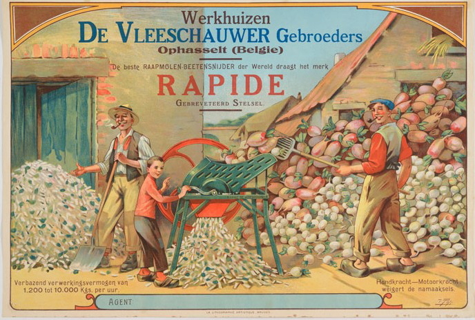 "Le meilleur coupe-betterave du monde. Rapide"