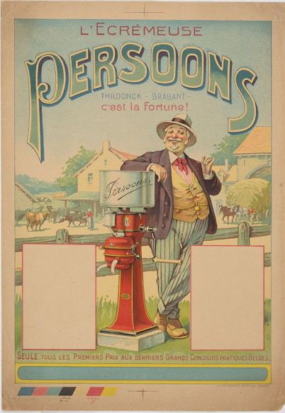 L'Ecremeuse Persoons Thildonck Brabant. C'est la fortune !