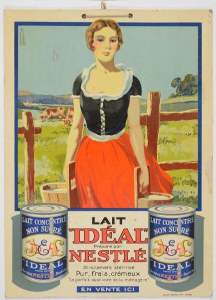 Lait "idéal" Nestlé