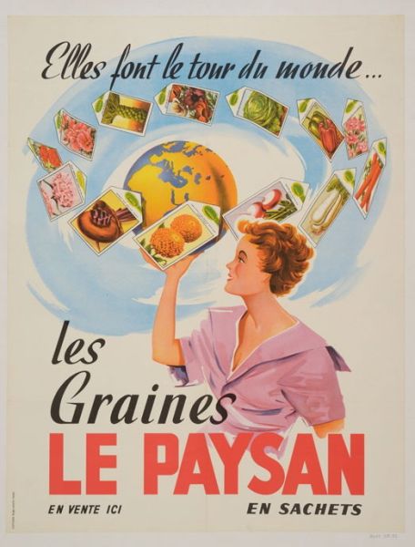Elles font le tour du monde les Graines le Paysan en sachet