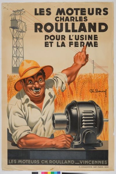 Les moteurs Charles Roulland pour l'usine et la ferme