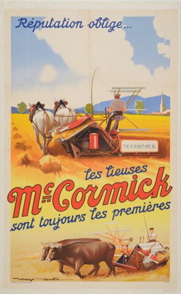 Réputation oblige… les lieuses / Mc Cormick sont toujours les premières