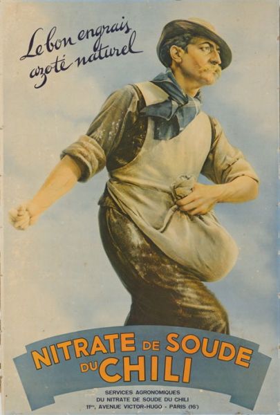 Le bon engrais azoté naturel Nitrate de soude du Chili