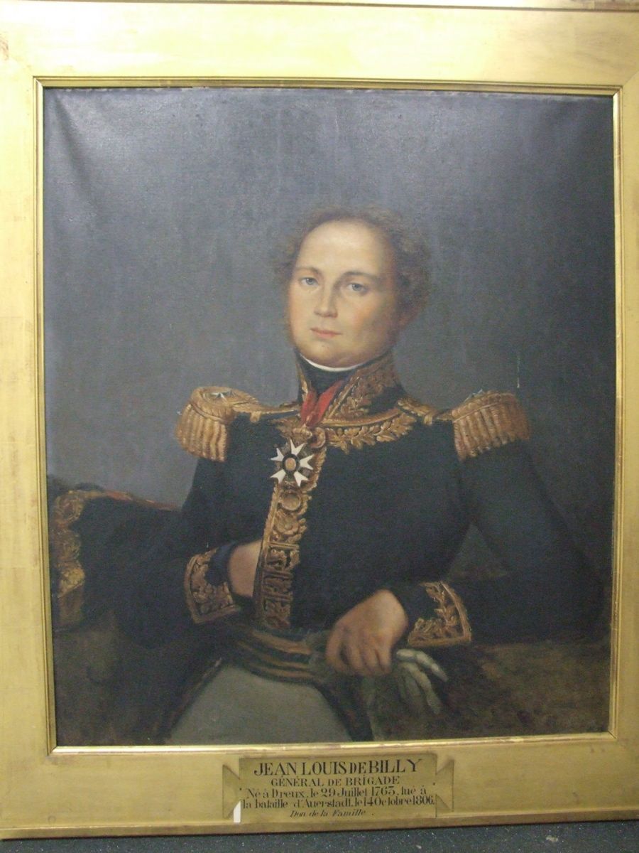 Portrait du Général Jean Louis de Billy
