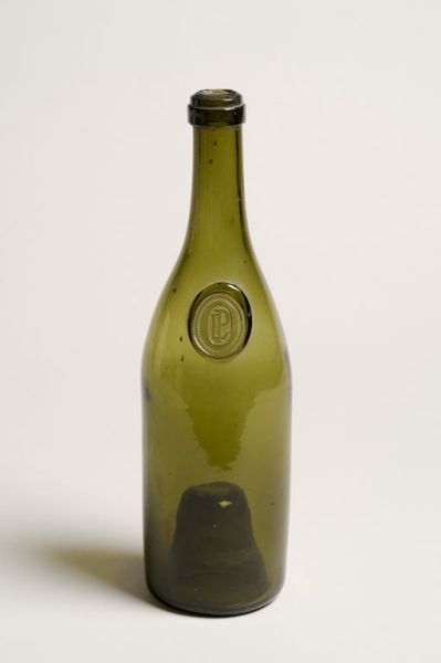 Bouteille à cidre au chiffre de Louis-Philippe