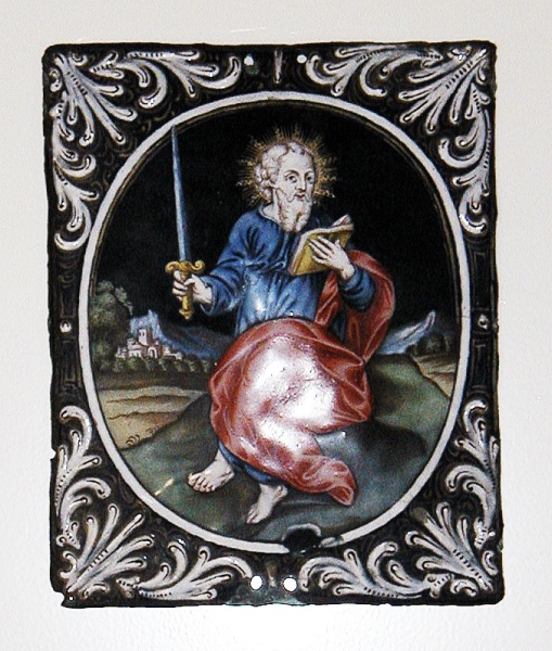 Portrait d'un saint barbu