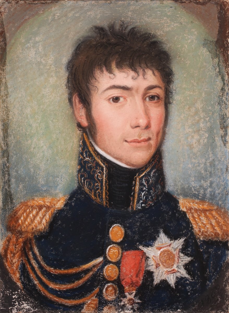 Portrait d'Henri Gatien Bertrand en tenue de Général