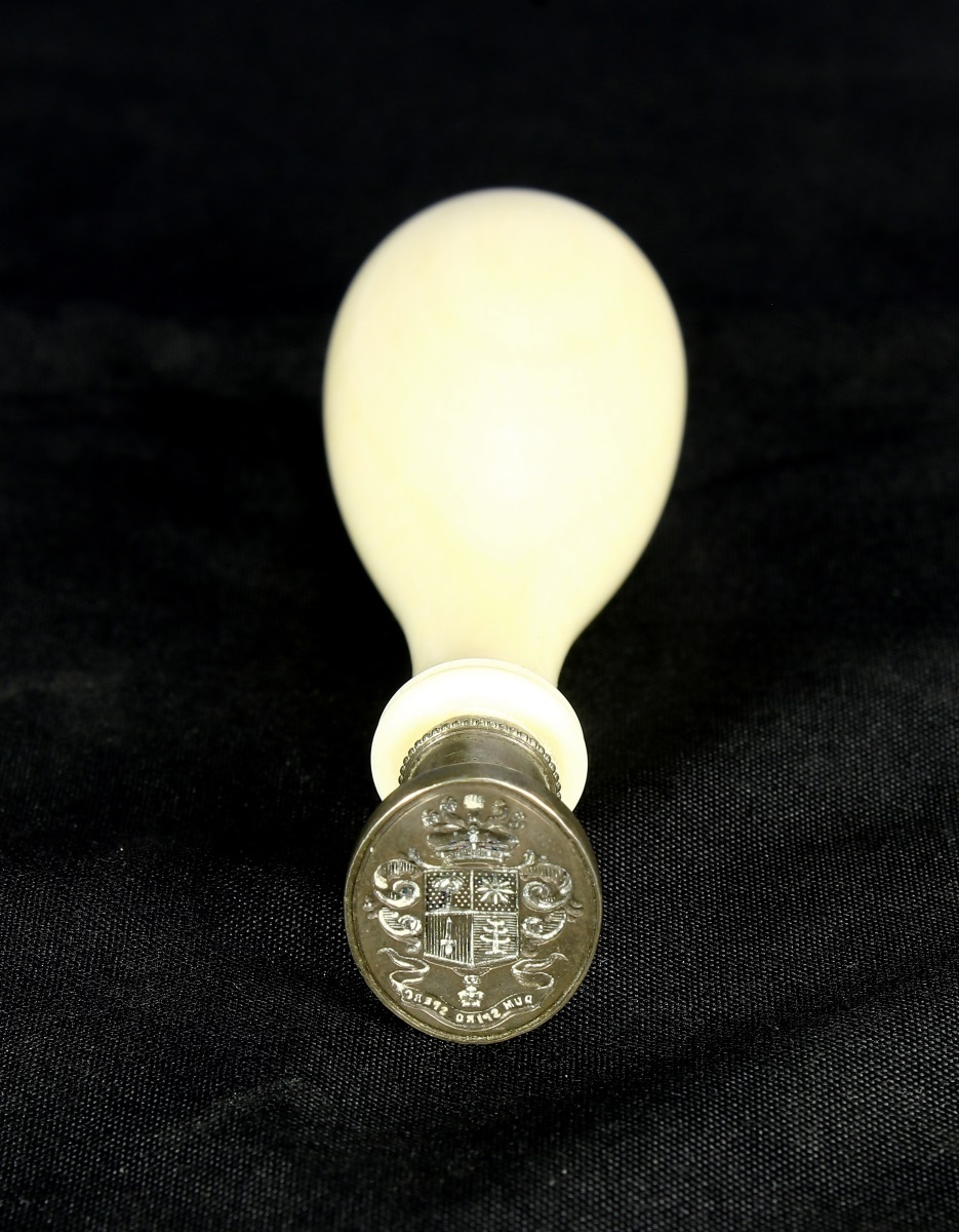 cachet aux armes des Bertrand