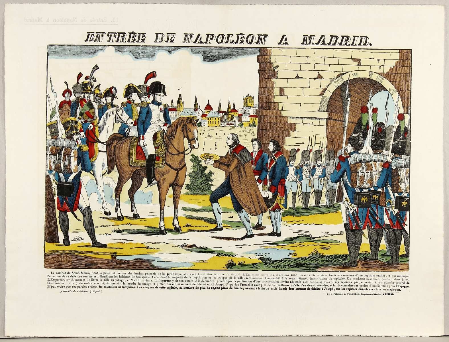 Entrée de Napoléon à Madrid