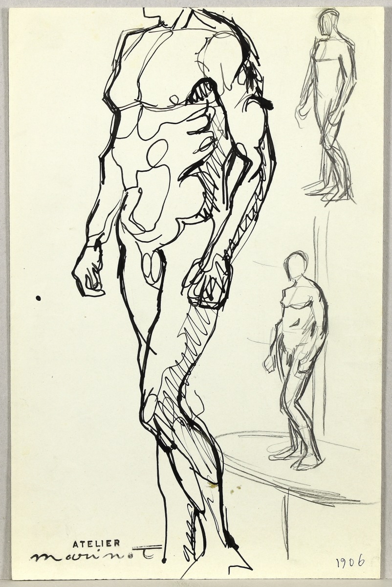 A l'école à Paris, étude d'atelier