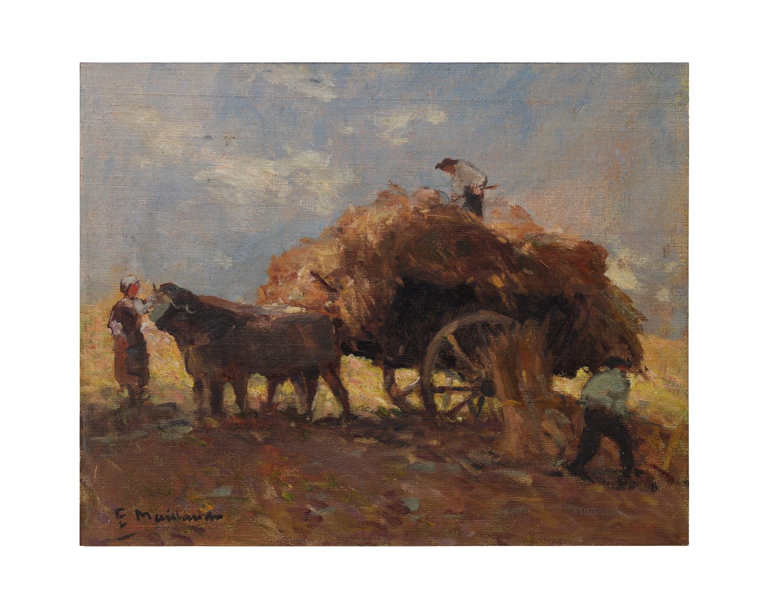 Récolte des foins (titre factice)