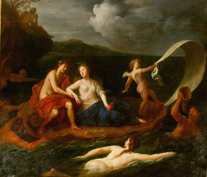 Acis et Galatée sur les eaux