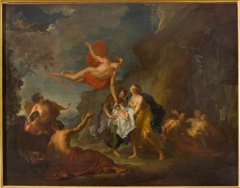 Bacchus confié par Mercure aux Nymphes