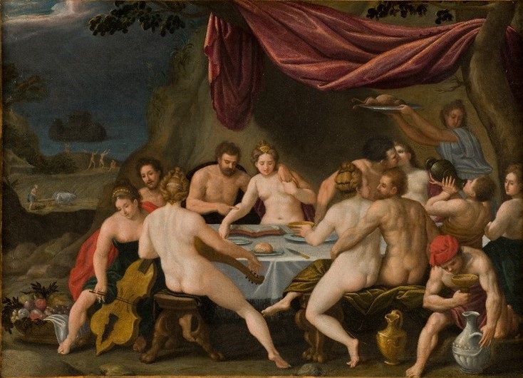 Le Déluge venant châtier l'humanité