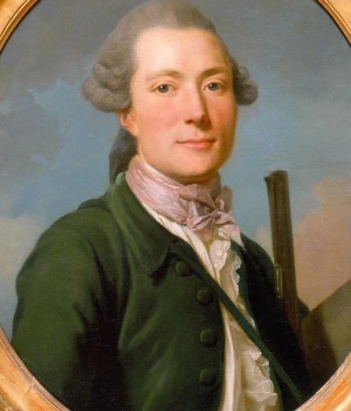 Portrait de François Pierre Du Cluzel en chasseur