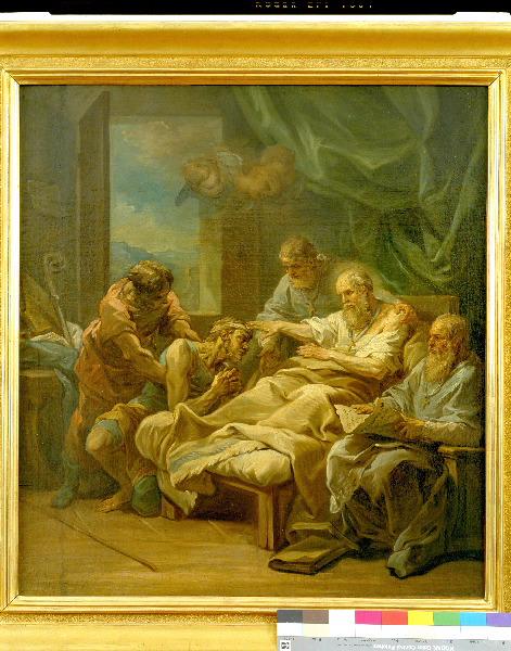 L'Agonie de saint Augustin