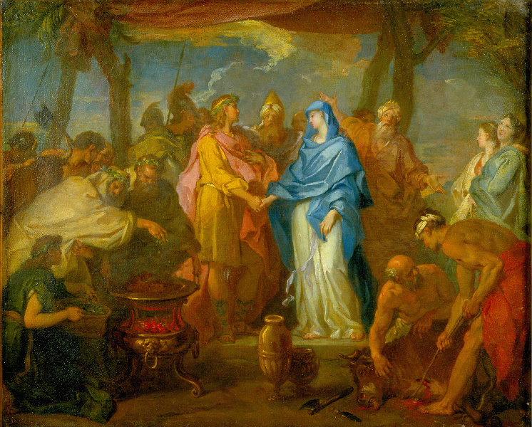 Darius donne sa fille Mandane en mariage à Cyrus ; 28ème épisode de la Cyropédie