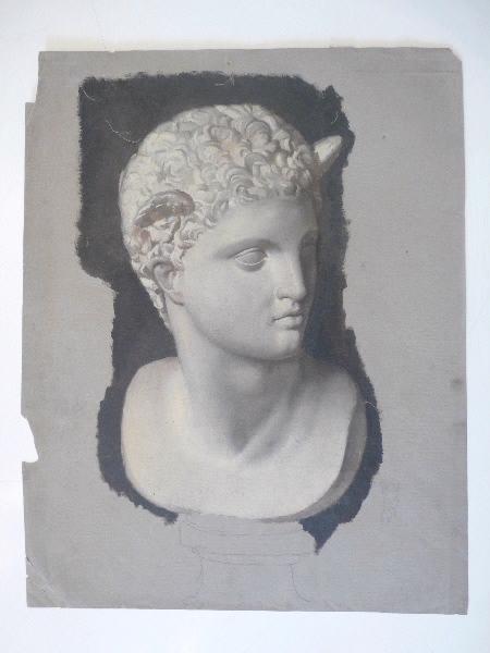 Tête d'Hermès d'après l'antique