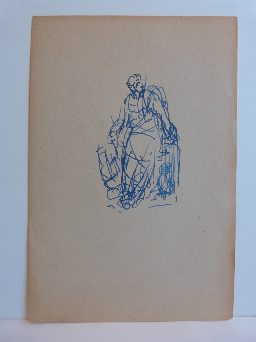 Etude pour la statue d'Anatole France assis